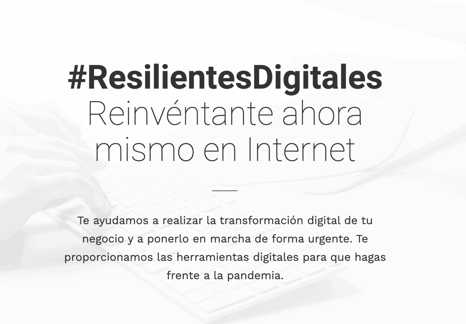 Resilientes Digitales. Digitalización de Empresas en Tiempos de Coronavirus Pandemia